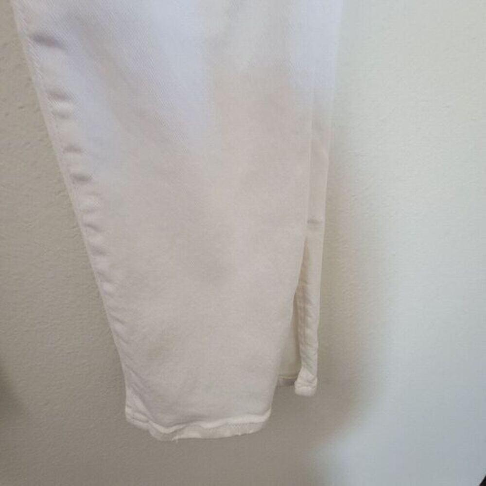 Good‎ American Good Boy Buttonfly Ripped Distressed Slit Jeans Sz 4 | 27 White - Picture 10 of 16